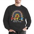 PreK Dream Team Leopard Rainbow Teacher Squad Back To School Men Graphic Sweatshirt, funny gift PreK Dream Team Leopard Rainbow Teacher Squad Back To School Men Graphic Sweatshirt, funny gift
