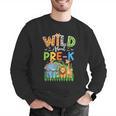 Preschool Teacher Kids Back To School Wild About Pre-K Men Graphic Sweatshirt, funny gift