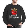 Pretend I'm A Pirate Teacher Apple Talk Like A Pirate Day Men Women Kids Men Graphic Sweatshirt, funny gift Pretend I'm A Pirate Teacher Apple Talk Like A Pirate Day Men Women Kids Men Graphic Sweatshirt, funny gift