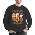 Principal Teacher Boo Crew Halloween Spooky Costume Men Graphic Sweatshirt, funny gift Principal Teacher Boo Crew Halloween Spooky Costume Men Graphic Sweatshirt, funny gift