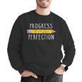 Progress Over Perfection Motivational Teacher Tee Men Graphic Sweatshirt, funny gift Progress Over Perfection Motivational Teacher Tee Men Graphic Sweatshirt, funny gift