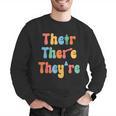 There Their They'Re English Class Grammar Joke Teacher Men Graphic Sweatshirt, English Teacher Sweatshirts, funny gift There Their They'Re English Class Grammar Joke Teacher Men Graphic Sweatshirt, English Teacher Sweatshirts, funny gift