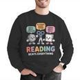 Reading Beats Everything Teacher Rock Paper Scissors Men Graphic Sweatshirt, funny gift Reading Beats Everything Teacher Rock Paper Scissors Men Graphic Sweatshirt, funny gift