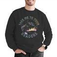 Take Reading English Teacher Library Alien Space T-S Tie Dye Men Graphic Sweatshirt, English Teacher Sweatshirts, funny gift Take Reading English Teacher Library Alien Space T-S Tie Dye Men Graphic Sweatshirt, English Teacher Sweatshirts, funny gift