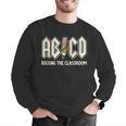 Retro Abcd Teacher Novelty Back To School Teacher Men Graphic Sweatshirt, funny gift Retro Abcd Teacher Novelty Back To School Teacher Men Graphic Sweatshirt, funny gift