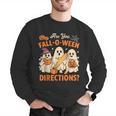 Retro Are You Fall O Ween Directions Ghost Teacher Spooky Men Graphic Sweatshirt, funny gift Retro Are You Fall O Ween Directions Ghost Teacher Spooky Men Graphic Sweatshirt, funny gift