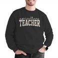 Retro Floral Agriculture Teacher Farmer AG Teacher Team Crew Men Graphic Sweatshirt, funny gift Retro Floral Agriculture Teacher Farmer AG Teacher Team Crew Men Graphic Sweatshirt, funny gift