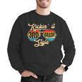 Retro Kickin It 3rd Grade Style Teacher Back To School Men Women Men Graphic Sweatshirt, funny gift Retro Kickin It 3rd Grade Style Teacher Back To School Men Women Men Graphic Sweatshirt, funny gift