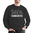 Retro Vintage Musical Taking Notes Teachers Music Love Men Graphic Sweatshirt, funny gift Retro Vintage Musical Taking Notes Teachers Music Love Men Graphic Sweatshirt, funny gift