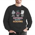 Rock Paper Scissors Teacher Librarian Nothing Beats Reading Men Graphic Sweatshirt, funny gift Rock Paper Scissors Teacher Librarian Nothing Beats Reading Men Graphic Sweatshirt, funny gift