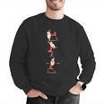 Santa Yoga Poses For Yogi Teacher Christmas Yoga Poses Men Graphic Sweatshirt, funny gift