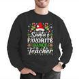 Santa's Favorite Dance Teacher Shirt Christmas Pajama Men Graphic Sweatshirt, funny gift Santa's Favorite Dance Teacher Shirt Christmas Pajama Men Graphic Sweatshirt, funny gift
