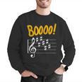 Scary Key Signature Boo Music Halloween Musician Teacher Men Women Men Graphic Sweatshirt, funny gift