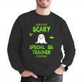 Scary Special Education Ed Teacher Costume Halloween Easy Men Graphic Sweatshirt, funny gift Scary Special Education Ed Teacher Costume Halloween Easy Men Graphic Sweatshirt, funny gift