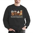 Science Teacher Horror Fall Coffee Halloween Pumpkin Autumn Men Graphic Sweatshirt, Science Teacher Sweatshirts, funny gift