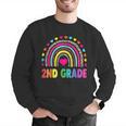 Second Grade Rainbow Girls Boys Teacher Team 2nd Grade Squad Men Graphic Sweatshirt, 2nd Grade Teacher Sweatshirts, funny gift Second Grade Rainbow Girls Boys Teacher Team 2nd Grade Squad Men Graphic Sweatshirt, 2nd Grade Teacher Sweatshirts, funny gift