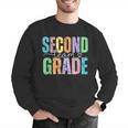 Second Grade Team Heart Teacher Student Back To School Girls Men Graphic Sweatshirt, funny gift