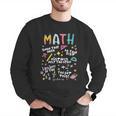 Show Your Work Math Teacher First Day Back To School Men Graphic Sweatshirt, funny gift Show Your Work Math Teacher First Day Back To School Men Graphic Sweatshirt, funny gift