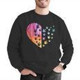 Sign Language Heart ASL For Deaf Teacher Men Graphic Sweatshirt, funny gift Sign Language Heart ASL For Deaf Teacher Men Graphic Sweatshirt, funny gift