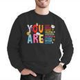 You Are Smart Brave Strong Kind Loved Motivation Teacher Kid Men Graphic Sweatshirt, funny gift You Are Smart Brave Strong Kind Loved Motivation Teacher Kid Men Graphic Sweatshirt, funny gift