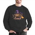 I Smell Children Wicked Cute Kindergarten Teacher Halloween Men Graphic Sweatshirt, funny gift