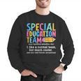 Special Education Team Definition Retro Ed Team Crew Teacher Men Graphic Sweatshirt, funny gift Special Education Team Definition Retro Ed Team Crew Teacher Men Graphic Sweatshirt, funny gift