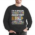 Special Educational Assistant And Sped Teacher Men Graphic Sweatshirt, funny gift Special Educational Assistant And Sped Teacher Men Graphic Sweatshirt, funny gift