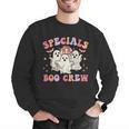 Specials Boo Crew Art Music Pe Tech Teacher Ghost Halloween Men Graphic Sweatshirt, Pe Teacher Sweatshirts, funny gift
