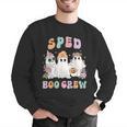 SPED Boo Crew Halloween Floral Ghost Special Ed SPED Teacher For Men Women Kids Men Graphic Sweatshirt, funny gift SPED Boo Crew Halloween Floral Ghost Special Ed SPED Teacher For Men Women Kids Men Graphic Sweatshirt, funny gift