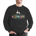 SPED Dream Team Teachers Special Education Silly Goose Men Graphic Sweatshirt, funny gift