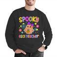 Spooky ESOL Teacher Halloween ESOL Teaching Coquette Men Graphic Sweatshirt, funny gift Spooky ESOL Teacher Halloween ESOL Teaching Coquette Men Graphic Sweatshirt, funny gift
