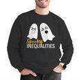 Spooky Ghost Inequalities Halloween Math Teacher Men Graphic Sweatshirt, funny gift Spooky Ghost Inequalities Halloween Math Teacher Men Graphic Sweatshirt, funny gift