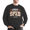 Spooky SPED Squad Special Education Teacher Halloween Ghost Men Graphic Sweatshirt, funny gift Spooky SPED Squad Special Education Teacher Halloween Ghost Men Graphic Sweatshirt, funny gift