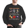 Spooky Syllables Halloween Teacher Student Education Men Graphic Sweatshirt, funny gift Spooky Syllables Halloween Teacher Student Education Men Graphic Sweatshirt, funny gift