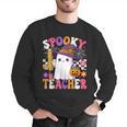 Spooky Teacher Ghost Pencil Teach Halloween Teacher Men Graphic Sweatshirt, funny gift Spooky Teacher Ghost Pencil Teach Halloween Teacher Men Graphic Sweatshirt, funny gift