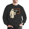 Square Root 67 Ghost Math Teacher 4489 Meme Halloween Men Graphic Sweatshirt, funny gift