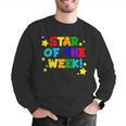 Star Of The Week Cheerful Recognition Student Teachers Class Men Women Kids Men Graphic Sweatshirt, funny gift Star Of The Week Cheerful Recognition Student Teachers Class Men Women Kids Men Graphic Sweatshirt, funny gift
