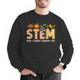 STEM Teacher Thanksgiving Grateful Educator Science Class Men Graphic Sweatshirt, Science Teacher Sweatshirts, funny gift