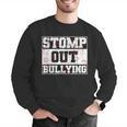 Stomp Out Bullying Back To School Education Teacher Men Graphic Sweatshirt, funny gift Stomp Out Bullying Back To School Education Teacher Men Graphic Sweatshirt, funny gift