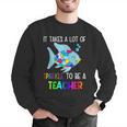 It Takes A Lot Of Sparkle To Be A Teacher Rainbow Fish For Men Women Men Graphic Sweatshirt, funny gift