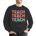 Teach Compassion Kindness Confidence For Teacher Men Graphic Sweatshirt, funny gift Teach Compassion Kindness Confidence For Teacher Men Graphic Sweatshirt, funny gift