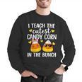 I Teach The Cutest Candy Corn In The Bunch Teacher Halloween Men Graphic Sweatshirt, funny gift I Teach The Cutest Candy Corn In The Bunch Teacher Halloween Men Graphic Sweatshirt, funny gift