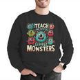 I Teach The Cutest Little Monsters Teacher Halloween Outfit Men Graphic Sweatshirt, funny gift