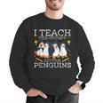 I Teach The Cutest Little Penguins Cute School Teacher Tee Men Graphic Sweatshirt, funny gift