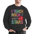 I Teach Rockstars Band Vibes Teacher Rocks My Music Teaching Men Graphic Sweatshirt, funny gift I Teach Rockstars Band Vibes Teacher Rocks My Music Teaching Men Graphic Sweatshirt, funny gift