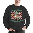 Teacher Christmas Rockin' Around The Classroom Men Women Kids Men Graphic Sweatshirt, funny gift
