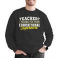 Teacher Educational Superhero School Teachers Men Graphic Sweatshirt, funny gift Teacher Educational Superhero School Teachers Men Graphic Sweatshirt, funny gift