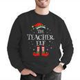 The Teacher Elf Christmas Family Matching Group Xmas Men Graphic Sweatshirt, funny gift The Teacher Elf Christmas Family Matching Group Xmas Men Graphic Sweatshirt, funny gift