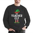 The Teacher Elf Matching Family Christmas Men Graphic Sweatshirt, funny gift