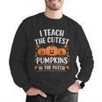 Teacher Halloween I Teach The Cutest Pumpkins In The Patch Men Graphic Sweatshirt, funny gift Teacher Halloween I Teach The Cutest Pumpkins In The Patch Men Graphic Sweatshirt, funny gift